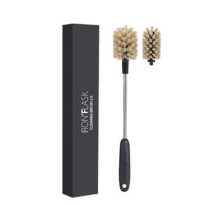 IRON °FLASK Water Bottle Cleaning Scrubbing Brush - style: Brush + Extra brush head