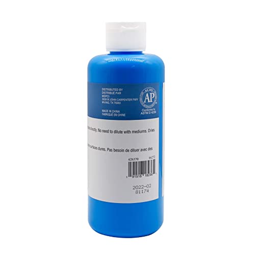 Artist's Loft Acrylic Ready-Mixed Pouring Paint 500ml - color: Cerulean Blue