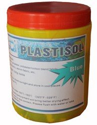 Plastisol Ink Screen Printing Oil-Based Ink (Blue) - color: Blue