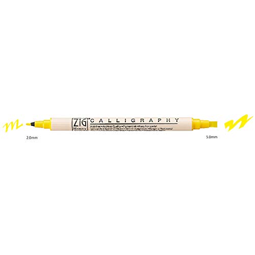 Kuretake Zig MS340048 Memory System Calligraphy Dual Tip Marker Set