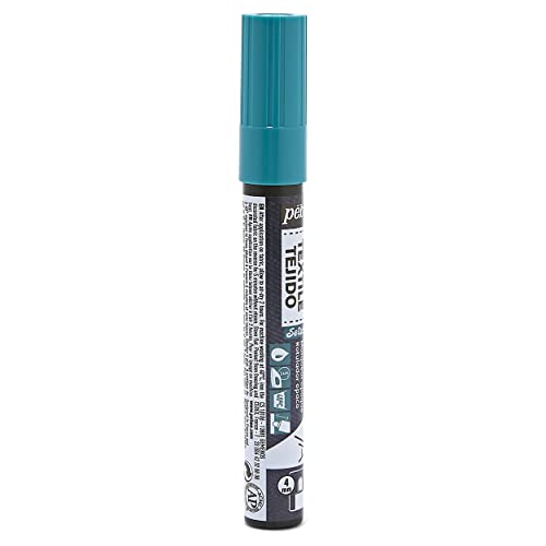 Pebeo 7A Marter Fabric Marker, 4 mm, Emerald Green - color: Emerald Green