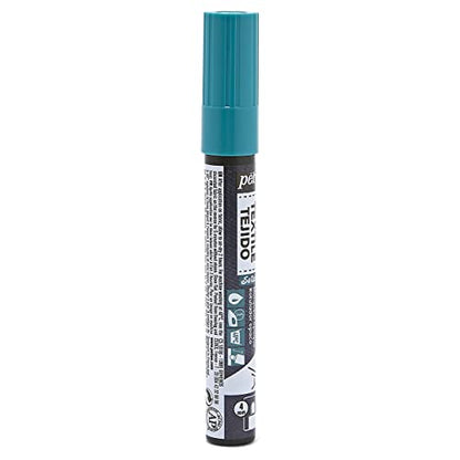 Pebeo 7A Marter Fabric Marker, 4 mm, Emerald Green - color: Emerald Green