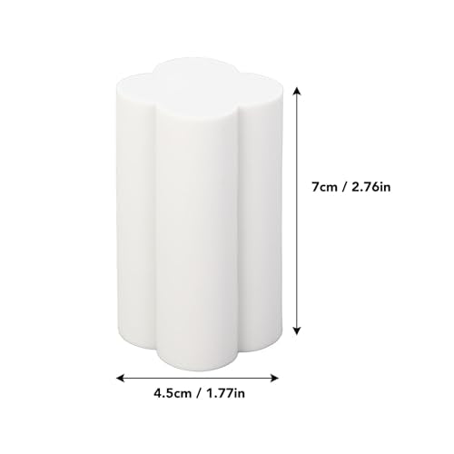 Soft Rubber Carving Block with Odorless Texture for Fine Stamp Carving, Design Customized Prints with Water Based or Oil Based Inks, Ideal for Schools and Families (Plum Blossom - size: Plum blossom Shaped