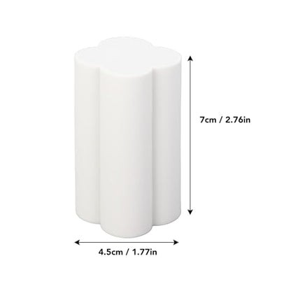 Soft Rubber Carving Block with Odorless Texture for Fine Stamp Carving, Design Customized Prints with Water Based or Oil Based Inks, Ideal for Schools and Families (Plum Blossom - size: Plum blossom Shaped