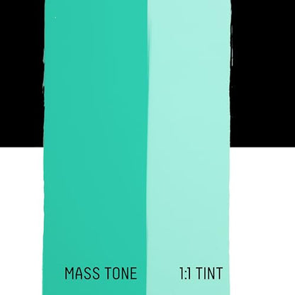 Liquitex Professional Acrylic Gouache, 2-oz (59ml) Bottle, Bright Aqua Green - color: Bright Aqua Green