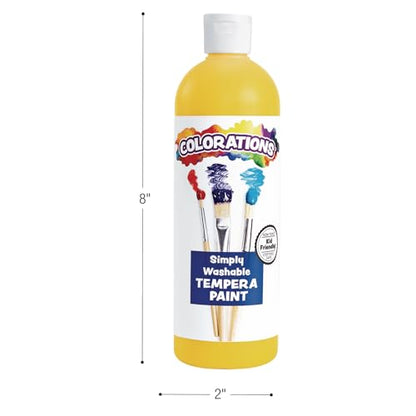 Colorations Simply Shiny Washable Tempera, Purple - 16 oz. - color: Purple