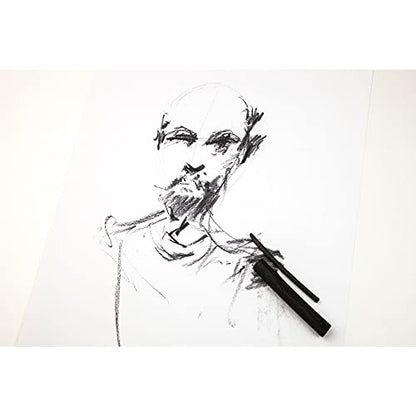 Winsor & Newton Classic Sketching Paper Pad, 9" x 12", 50 Sheets, 110gsm, Extra White - size: 9" x 12", style: 9" x 12"
