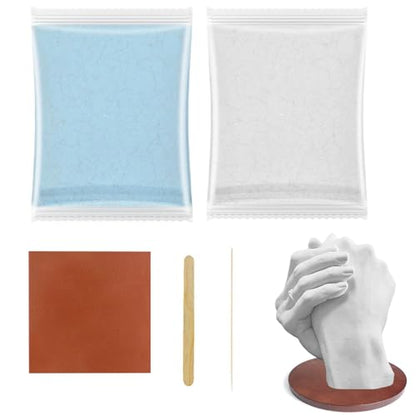 Casting Resin Powder, Eco Friendly Craft Material, Hand Sculpture Clay with Quick Setting Action, Mold Making Plaster for Decor Projects, DIY Art Powder with Fine Texture, Couples Beginners Use