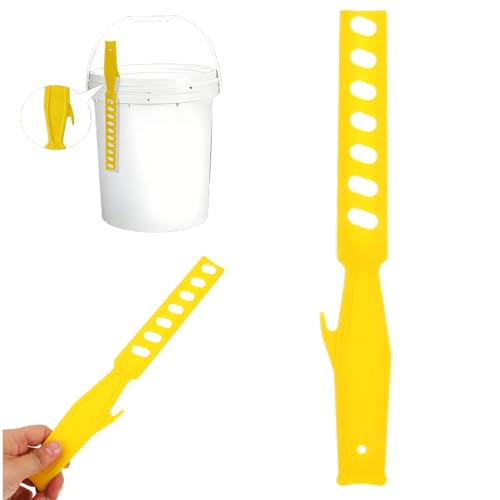 Paint Stir Sticks | Premium PP Paint Mixing Sticks with Fixed Barb | Reusable Plastic Stirrer Hand Tools for Mixing | 11 inch Length
