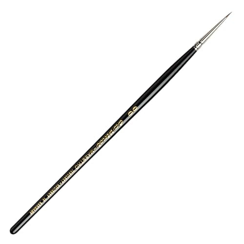 da Vinci Watercolor Series 10 Maestro Paint Brush, Round Kolinsky Red Sable, Size 2/0 - size: Size 2/0, style: Round Series 10