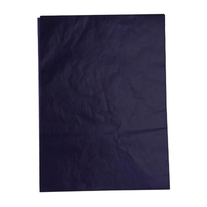 Angoily 100pcs Graphite Carbon Transfer Paper for Tracing Painting Carbon Coated Paper Canvas - color: Blue