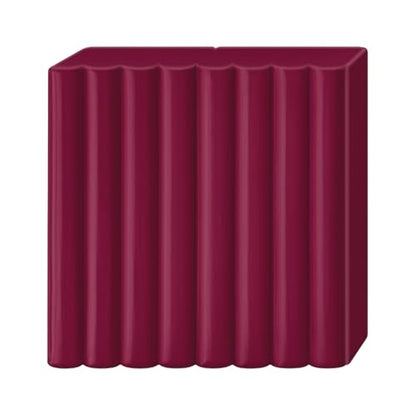 STAEDTLER Polymer Modelling Clay - FIMO Professional - Oven Bake Clay - Bordeaux, 57g - 1 Block, 8040-23 - color: Bordeaux