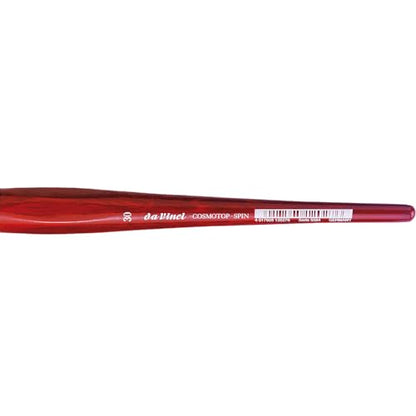 da Vinci Watercolor Series 5584 CosmoTop Spin Paint Brush, Pointed Oval Synthetic with Red Handle, Size 30 (5584-30) - size: Size 30, style: Pointed Oval