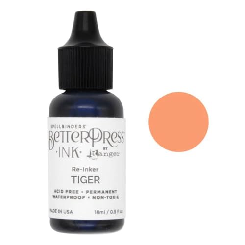 Spellbinders BetterPress Letterpress Ink Pad & Reinkers Bundle (Tropical) - color: Tropical