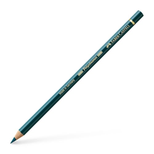 Faber-Castell Polychromos Artists' Single Pencil - Colour 158 Deep Cobalt Green - color: Deep Cobalt Green