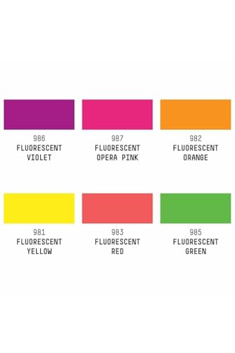 Liquitex Professional Acrylic Gouache Paint, 6 x 59ml (2-oz), Fluorescents Set - style: Fluorescents Set 6 x 59ml (2-oz)