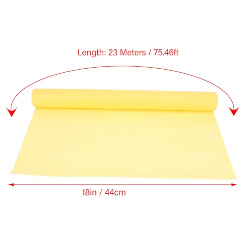 Tracing Sheet, 18in Wide Cuttable Tracing Paper Roll Translucent Tracing Paper Translucent Transfer Paper for Drawing, Trace, Sketch, Craft, Sewing Pattern Artists Tracing Paper - size: 23 Meters / 75.46ft