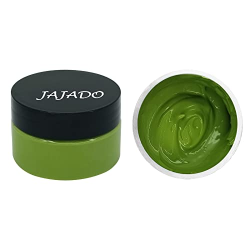 JAJADO Meadow Chalk Paste for Silk Screen Stencils, Mesh Transfers Stencil Paste Adhesive Stencil Paint, Green Screen Printing Ink for Painting on Wood, Chalkboard, T-Shirt, Home Decor, Furniture - color: Green