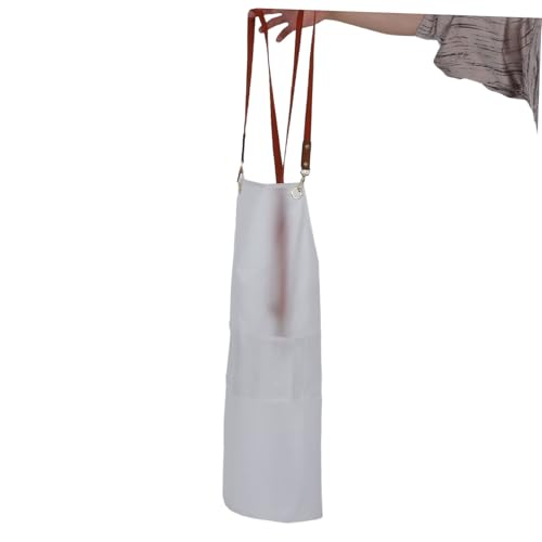 Thick Material Waterproof Oil Bib Pockets for Artists Chefs and Home Use