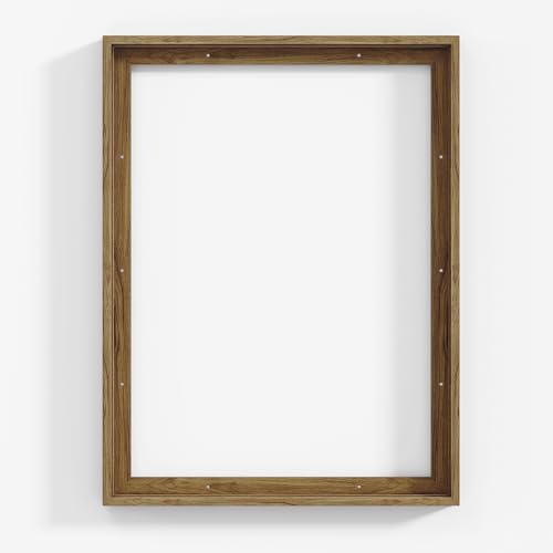 Venusmiles Canvas Frame 18x24 Frame for Canvas Painting Floating for 1" Deep, Floater for Canvas Artist Panel Oil Painting Wall Art Décor, Vertical or Horizontal Picture Wall Decor, Natural - color: Natural, size: 18x24, 1P