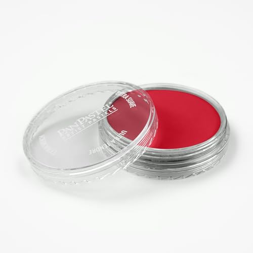 PanPastel Artist Pastels by GOLDEN, Permanent Red, 2.44” / 62mm Pan Diameter, Professional Artist Pastels, Unique Pan Format (cake-like) - color: Permanent Red, size: 1 Count (Pack of 1)
