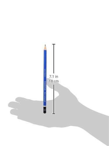 Staedtler Mars Lumograph 3B Graphite Art Drawing Pencil, Medium Soft, Break-Resistant Bonded Lead, 12 Pack, 100-3B - color: 3B