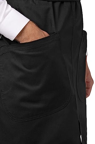 Chef Works Men's Largo Bib Apron - color: Black