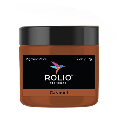 Pigment Paste, oz, 1 Jar - Caramel, Ideal for Epoxy Projects, Rich Dye for Vibrant Art, Epoxy Resin Dye and Pigment Paste for Coating, Casting, Molding, and DIY Craft Creations - color: Caramel