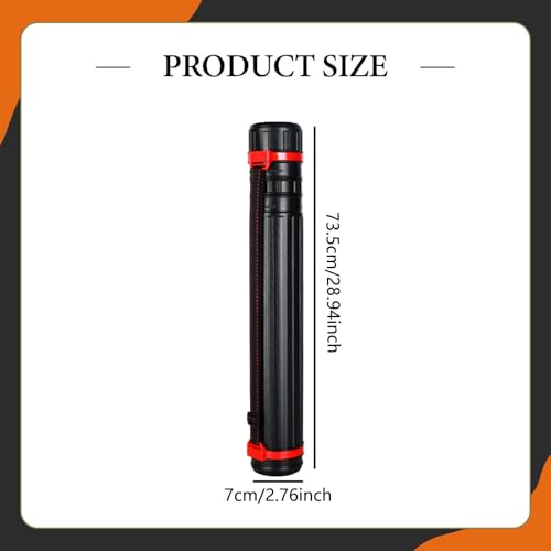 Expandable Poster Tube Drawing Tube Carrying Portable,Flexible Telescopic,with Strap,Art Painting Storage Case for Scrolls, XXS - size: XXS