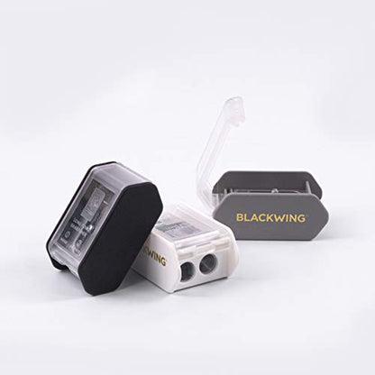 Blackwing Pencil Sharpener, Two-Step Sharpener, Black 104285