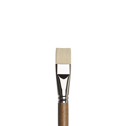 Winsor & Newton Artists' Oil Synthetic Brush, Bright #12 - style: Bright #12