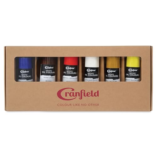 Cranfield Artists' Oils - Starter Set of 6, 40 ml Tubes