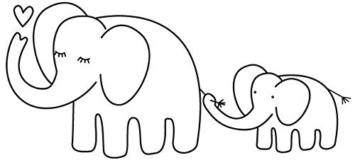 Hampton Art HF Elephant Family