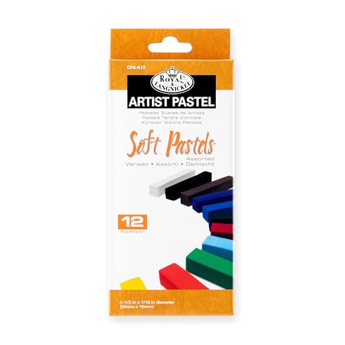 Royal & Langnickel Assorted Soft Pastels, 12-Piece - color: Multicolor