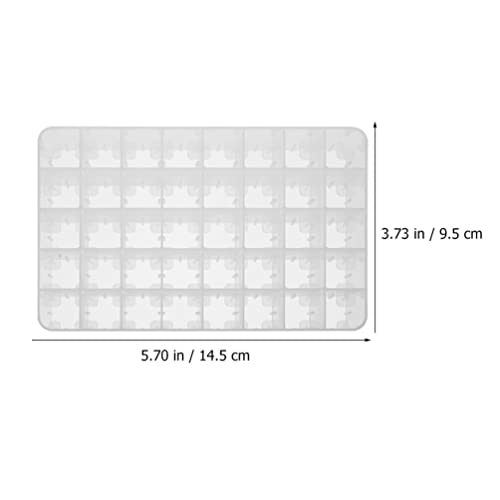 STOBOK Marker Storage Tray 3Pcs Plastic 40 Slot Marker Pen Holder Organizer Brush Pencil Rack Table Stand for Home Dorm White