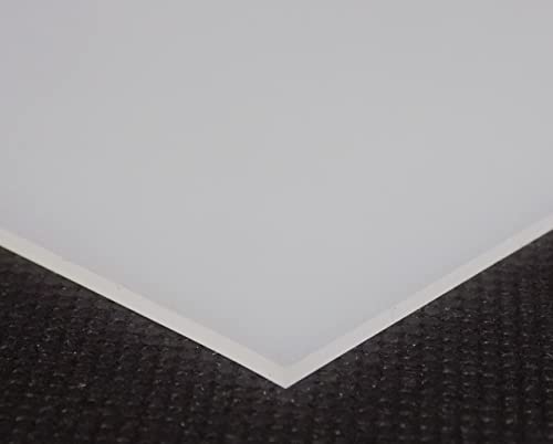 Exactly Rubber - Translucent Silicone Sheet, 50A Durometer, Semi Clear, -80 to 450F Resistant, Food-Grade Placemat, 450% Elongation, Made in USA, 1/16 x 9" x 12" - size: 1/16 x 9 x 12
