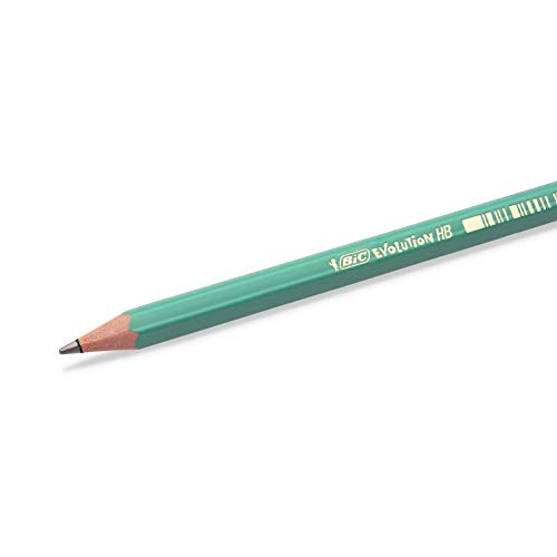 BIC Evolution Original HB Graphite Pencils - 4 Count (Pack of 1) - size: 4 Count (Pack of 1)