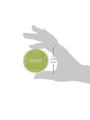 PanPastel Ultra Soft Artist Pastel, Bright Yellow Green Shade - color: Bright Yellow Green Shade, size: 1 Count (Pack of 1)