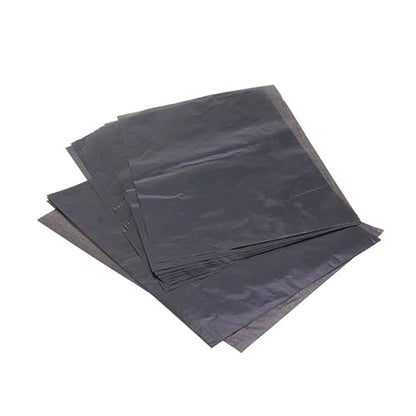 KONTONTY 25 Sheets Bag Black Graphite Transfer Paper Carbon Paper for Tracing Graphite