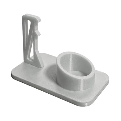 Paint Storage Rack Paint Holder for Miniature Models with Brush Drying Rack and Secure Bottle Slot Organizers - color: Gray