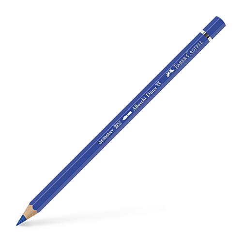 Faber-Castell Art & Graphic Albrecht Dürer Watercolour Pencil, (143), Cobalt Blue, For Art, Craft, Drawing, Sketching, Home, School, University, Colouring - color: Cobalt Blue