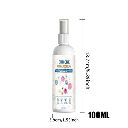 Silicone Release Spray – Epoxy Mold Demolding Agent, Smooth Separation Formula | Free Protection for Resin Candle DIY Mold Making
