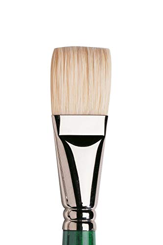 Winsor & Newton 5973714 Winton Hog Bright #14 Bristle Brush - size: #14, style: Bright
