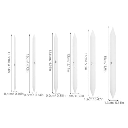 GALPADA 42pcs Blending Stumps and Tortillions Set for Artists and Students, Paper Art Blenders Sketch Drawing Tools with Multiple Sizes (1-6) for Charcoal, Pencil, and Sketching Shading
