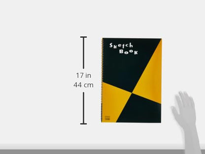 Maruman ZUAN Sketchbook, A3, 16.54" x 11.85", Classic Drawing Paper Sketchbook Pad, 24 Pages of Acid-Free Textured Paper for Sketching, Durable Twin-Wire Binding, Made in Japan - size: A3, style: SKETCHBOOK