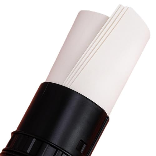 Colaxi Expandable Poster Tube with Shoulder Strap, 17.7-28.3 in Telescoping Drawing Tube for Artwork and Document Storage, Black