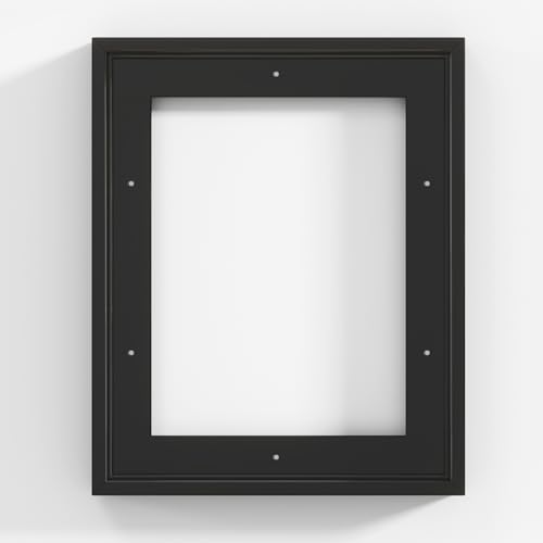 Venusmiles Canvas Frame 8x10 Frame for Canvas Painting Floating for 1" Deep, Floater for Canvas Artist Panel Oil Painting Wall Art Décor, Vertical or Horizontal Picture Wall Decor, Black - color: Black, size: 8x10, 1P