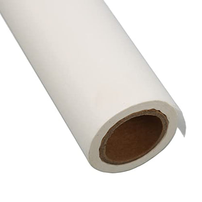 OVAQUIXI Tracing Paper Roll 24 Inch x 50 Yards 78% Translucency White Sketch and Trace Paper Pattern Drafting with 1-inch Core for Sketching Drawing Sewing Patterns (62cmx46m) - size: 62cmx46m