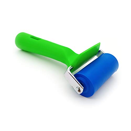 LifeGrip Rubber Brayer Roller - 2 inch/5 cm Wide - Ideal for Car Sound Deadening, Mats, Deadener Insulation, Construction, Masonry, Stamping, Anti Slip/Skid, Wallpaper Installation… - size: 2 inch/5 cm