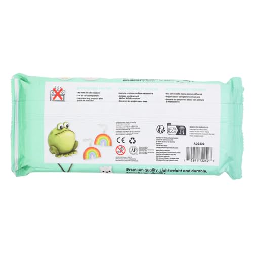 Sculpey Air-Dry, Premium Air Dry Clay, Bright White, No Baking Required, 2.2 lb. (1 kg), Pack of 3, 6.6 lbs. Total - color: White, 3-Pack